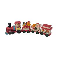 Vintage Christmas Express Ceramic Holiday Train Set