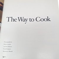 1989 Julia Child The Way To Cook Hardcover