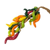 Vintage Ceramic Chili Pepper Ristra