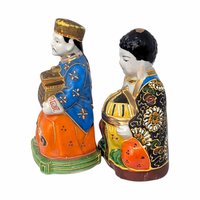 Occupied Japan Figural Tealight Holder Pair