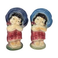 Vintage Royal Copley Chinese Boy Planter