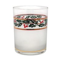 Vintage Culver Squire Red and Gold Barware Set