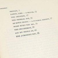 1951 God's Trombones by James Weldon Johnson Hardcover