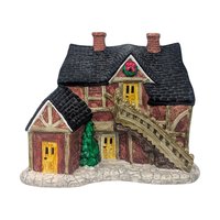 1992 Yuletide Ceramic Lighted Village House