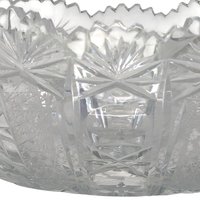 Vintage American Brilliant Cut Crystal Bowl