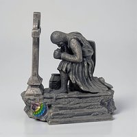 1993 Tudor Mint Vigil for Sir Galahad Pewter Figurine