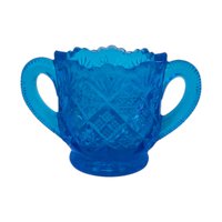 Vintage Westmoreland Blue Toy Creamer Set