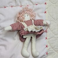 Vintage Large Handmade Textile Wall Hanging