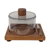 Vintage Atapco Teak Cheese Board