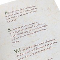 The Language of Friendship Hardcover