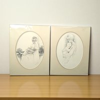 1975 Sharon Johnson Mother and Child Print Set