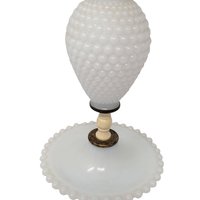 Vintage Milk Glass Table Lamp