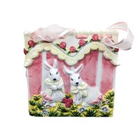 Vintage Ceramic Easter Bunny Bag
