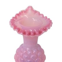 Vintage Fenton Plum Opalescent Jack in the Pulpit Vase – Jacqueline Art Glass Decor