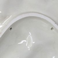 Fitz and Floyd Snowy Woods Santa Wall Plate