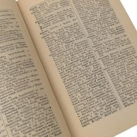 1870 English German Pocket Dictionary