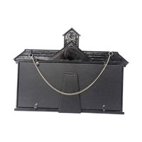 Vintage Pewter Tone Schoolhouse Frame