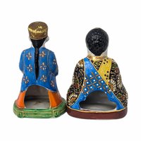 Occupied Japan Figural Tealight Holder Pair