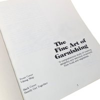 The Fine Art of Garnishing Jerry Crowley 1978