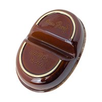 Vintage Hull Brown Drip Divided Casserole