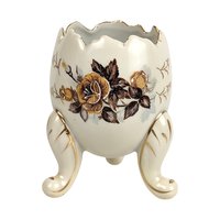 Vintage Napcoware Footed Egg Vase