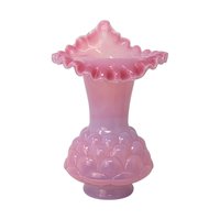 Vintage Fenton Plum Opalescent Jack in the Pulpit Vase – Jacqueline Art Glass Decor