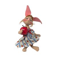 1995 Annalee Spring Country Girl Bunny