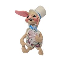 1993 Annalee Spring Floral Dandy Bunny
