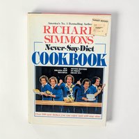 1982 Richard Simmons Never Say Diet Cookbook