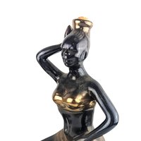 1960s Luxardo Cherry Wine Figural Ceramic Decanter – Italian Barware Kitsch Kitchen Decor