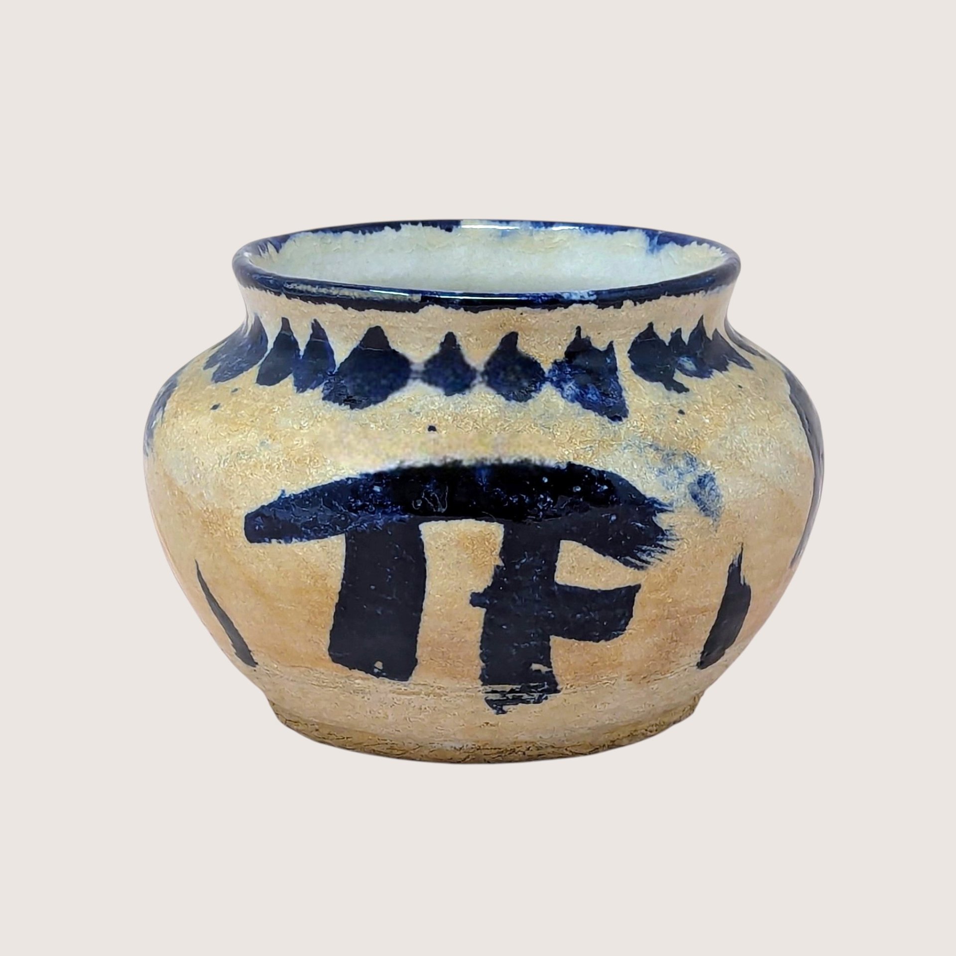 Mid-Century Senty Studio Pottery Bowl 