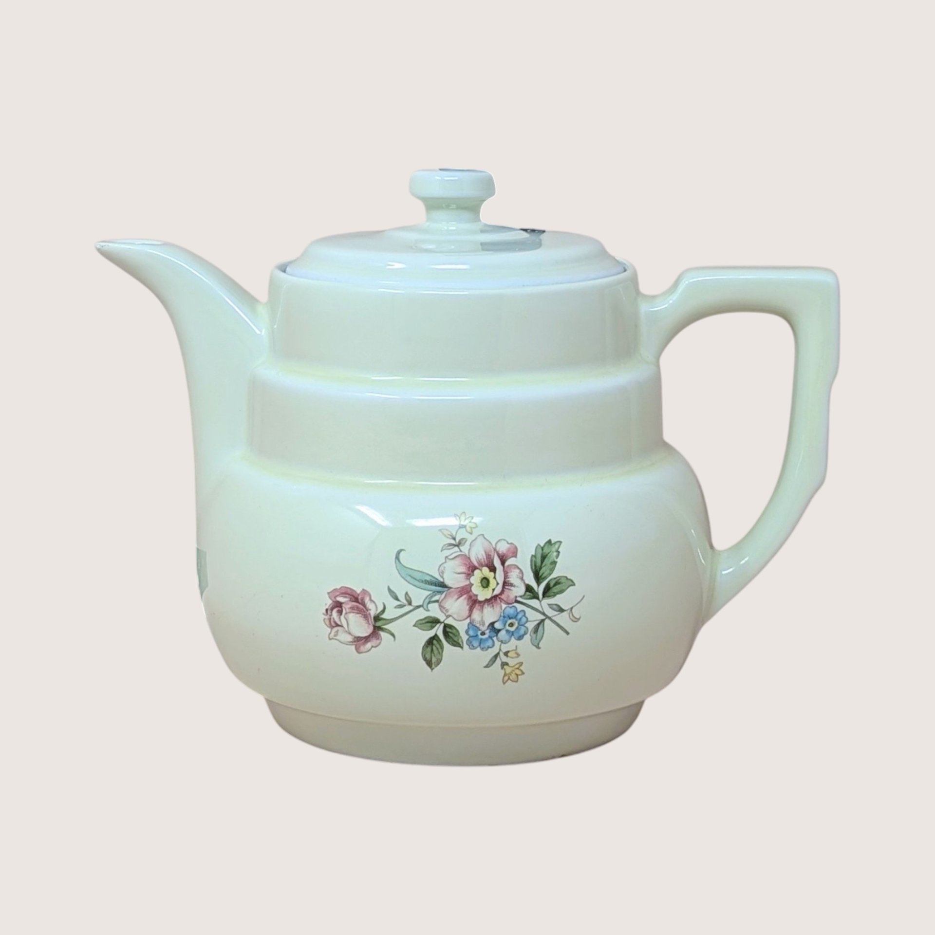 1940s Hall China "Rambling Rose" Coffee Pot