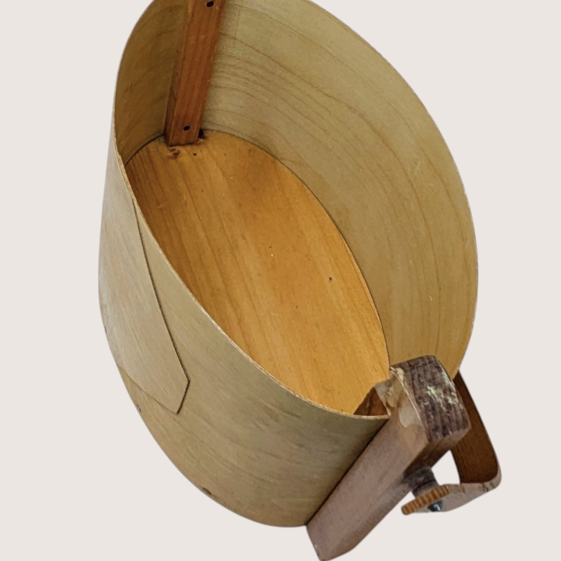 Mid-Century Basketville "Putney" Wood Basket 