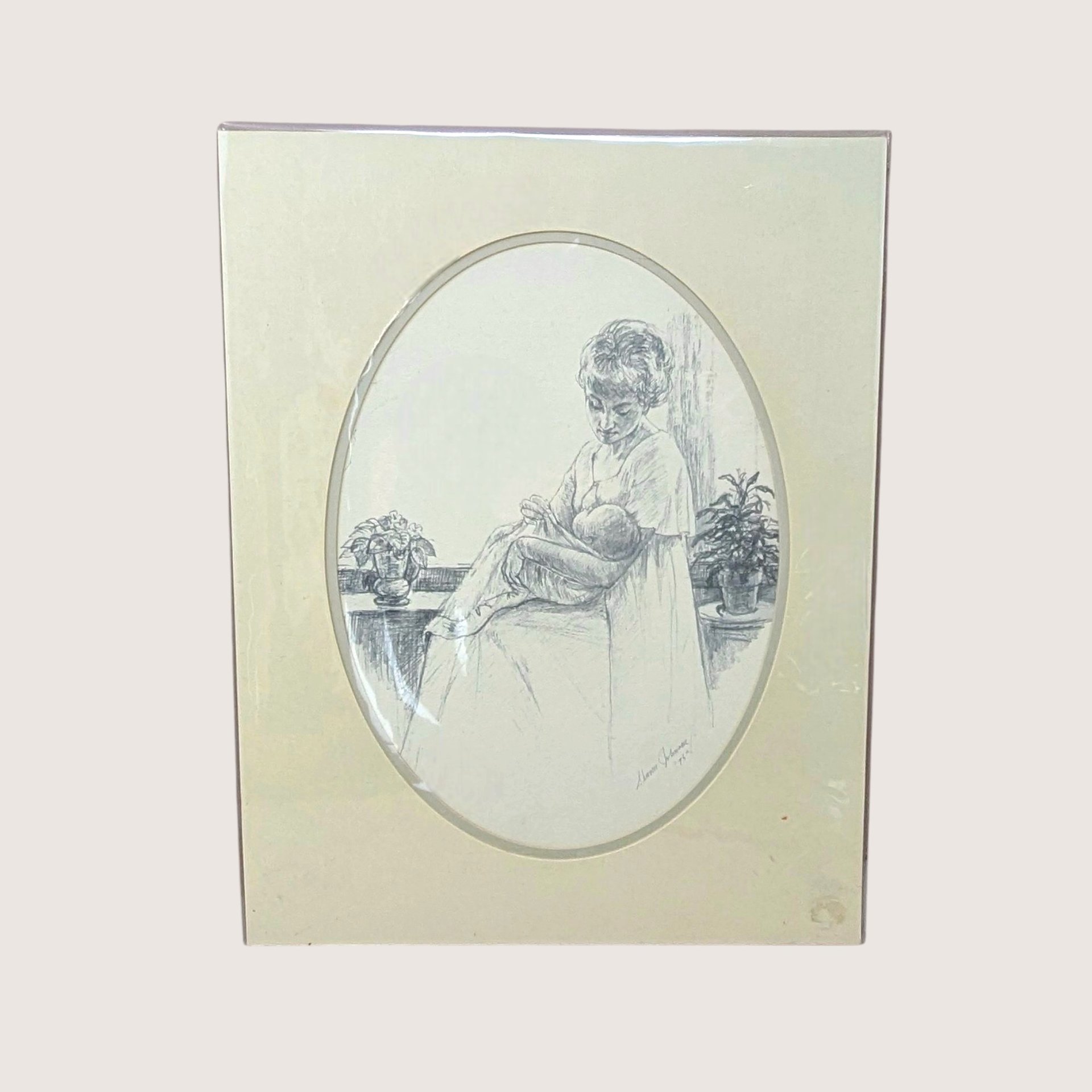 1975 Sharon Johnson "Motherhood" Print Set