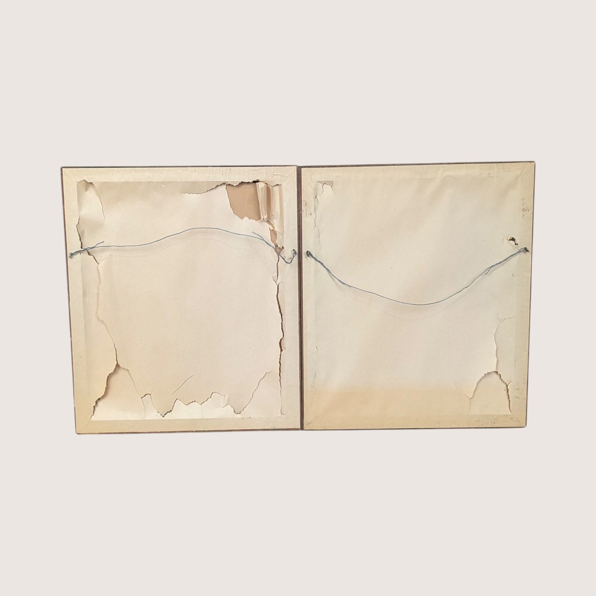 1940s Nicolas Lancret Framed Seesaw & Dropping Hankie Prints