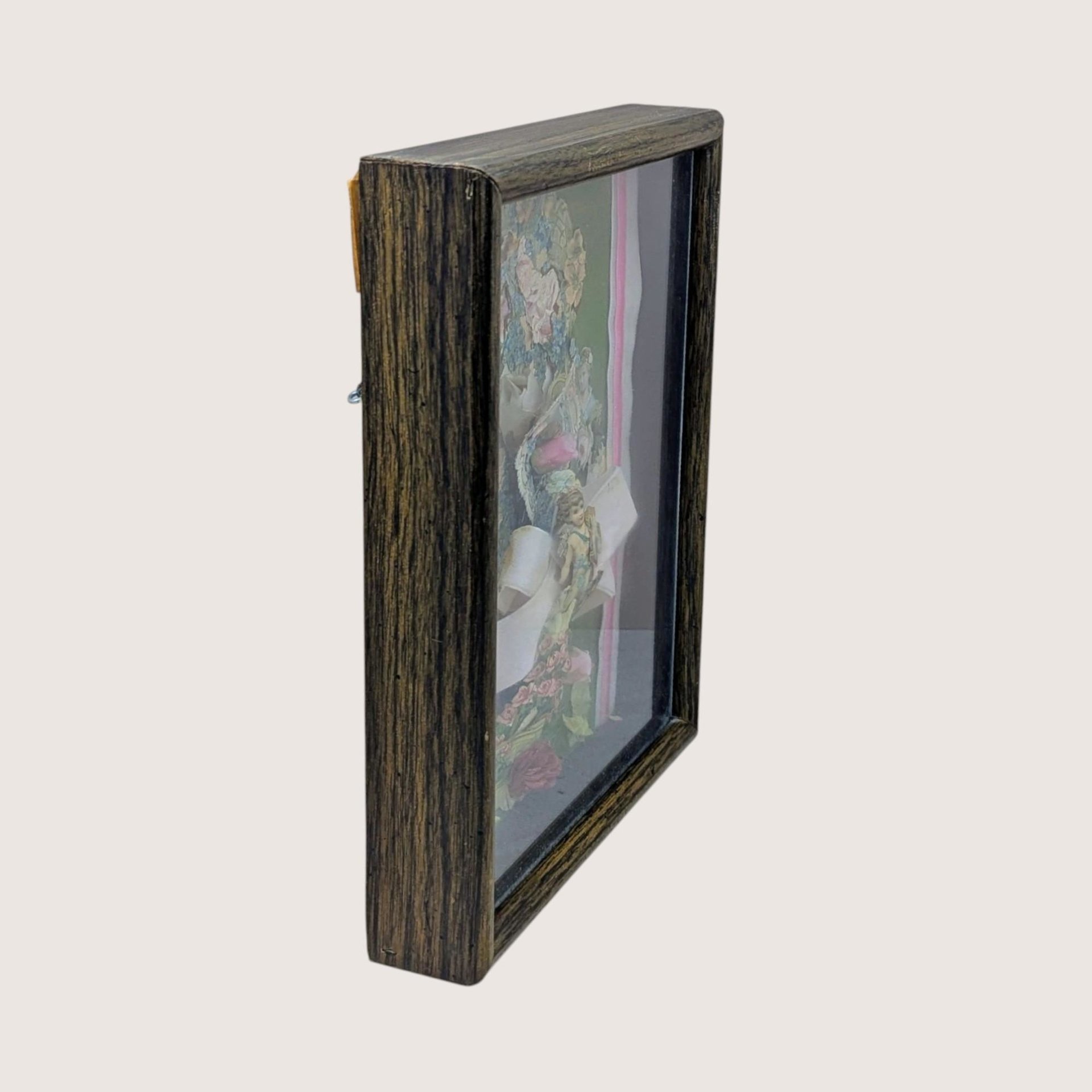 Vintage Valentine Shadow Box Wall Art 