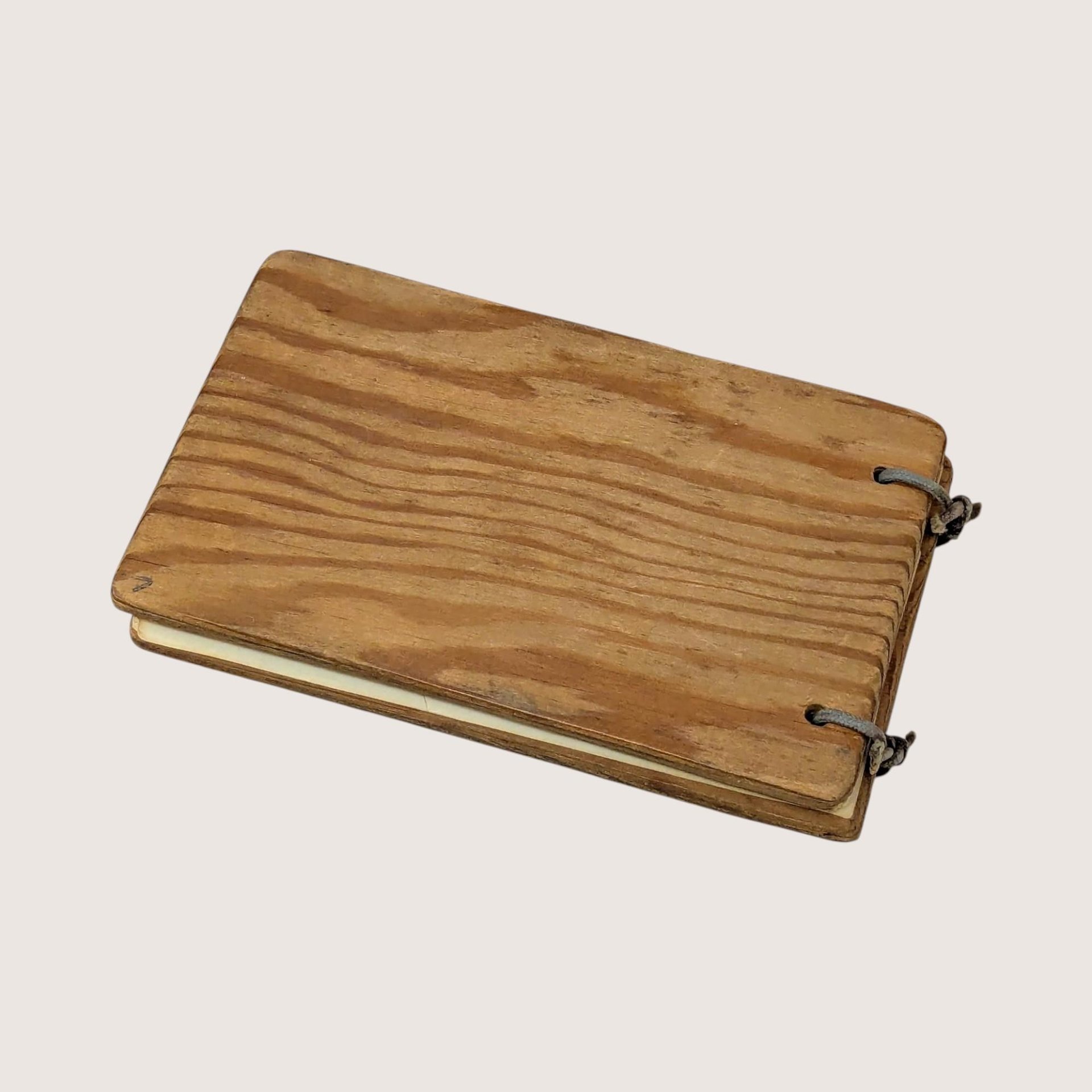 1948 Hand-Carved Wooden High School Autograph Book 