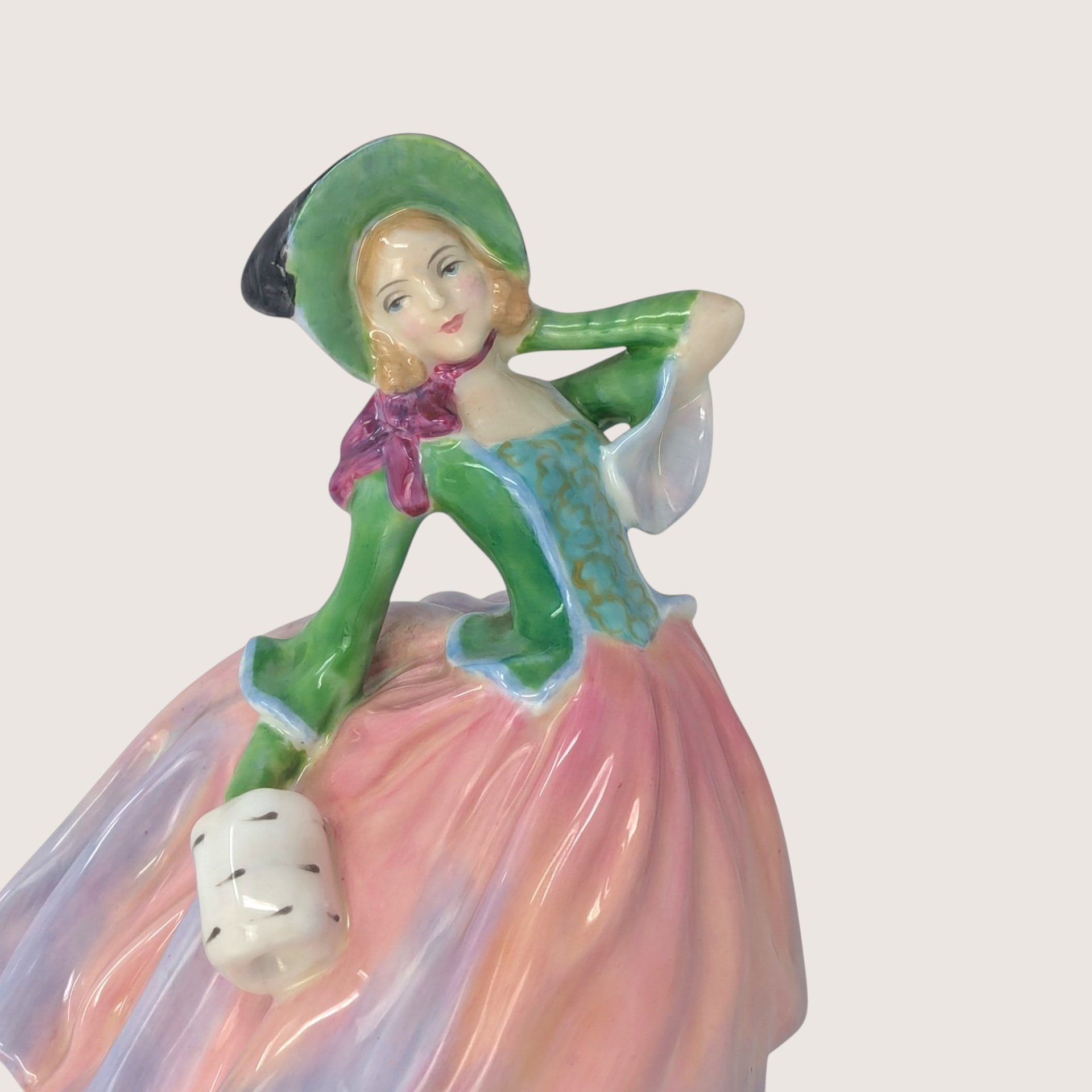 Vintage Royal Doulton Autumn Breezes Porcelain Figurine HN 1911