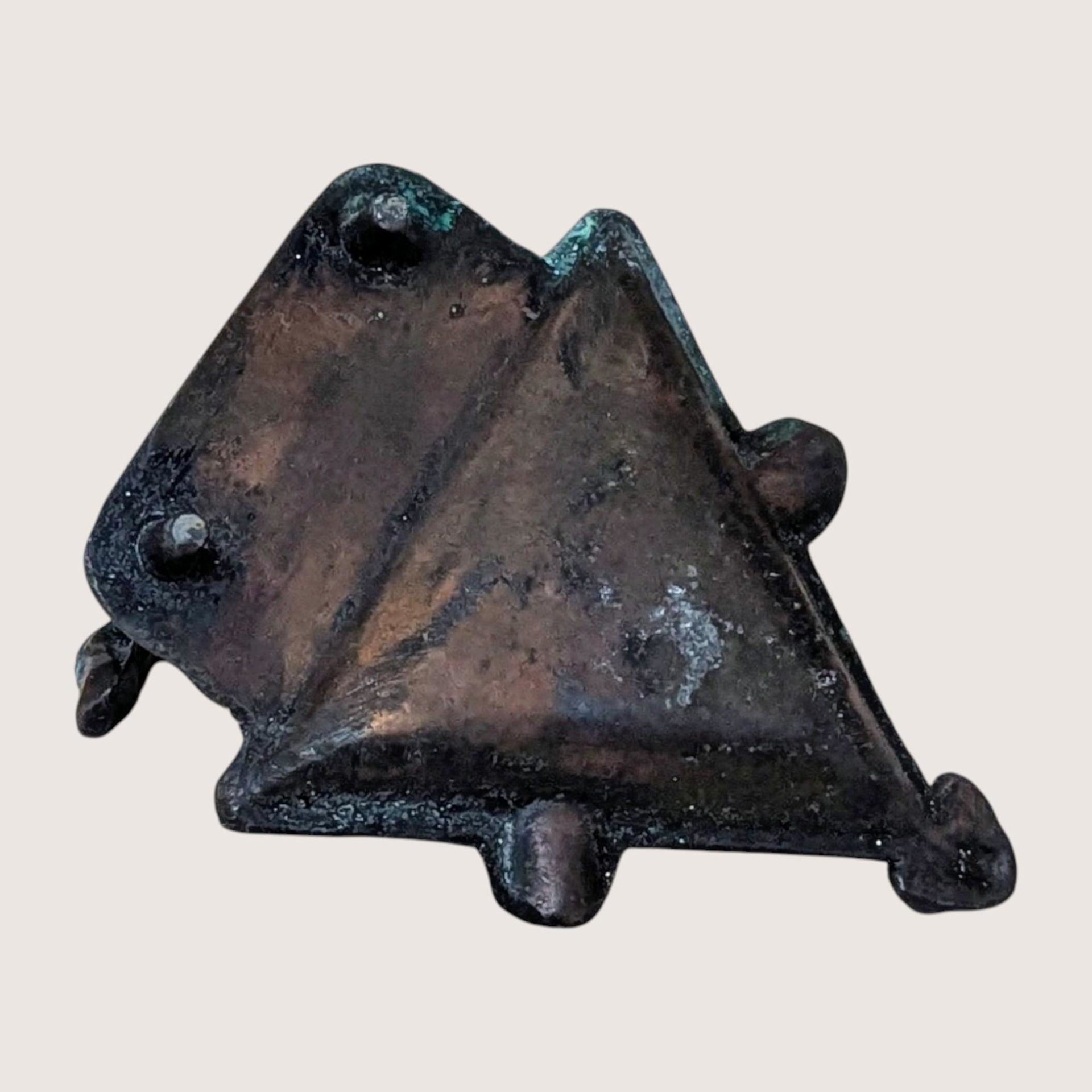 1930 John Wright Horse Cast Metal Ashtray