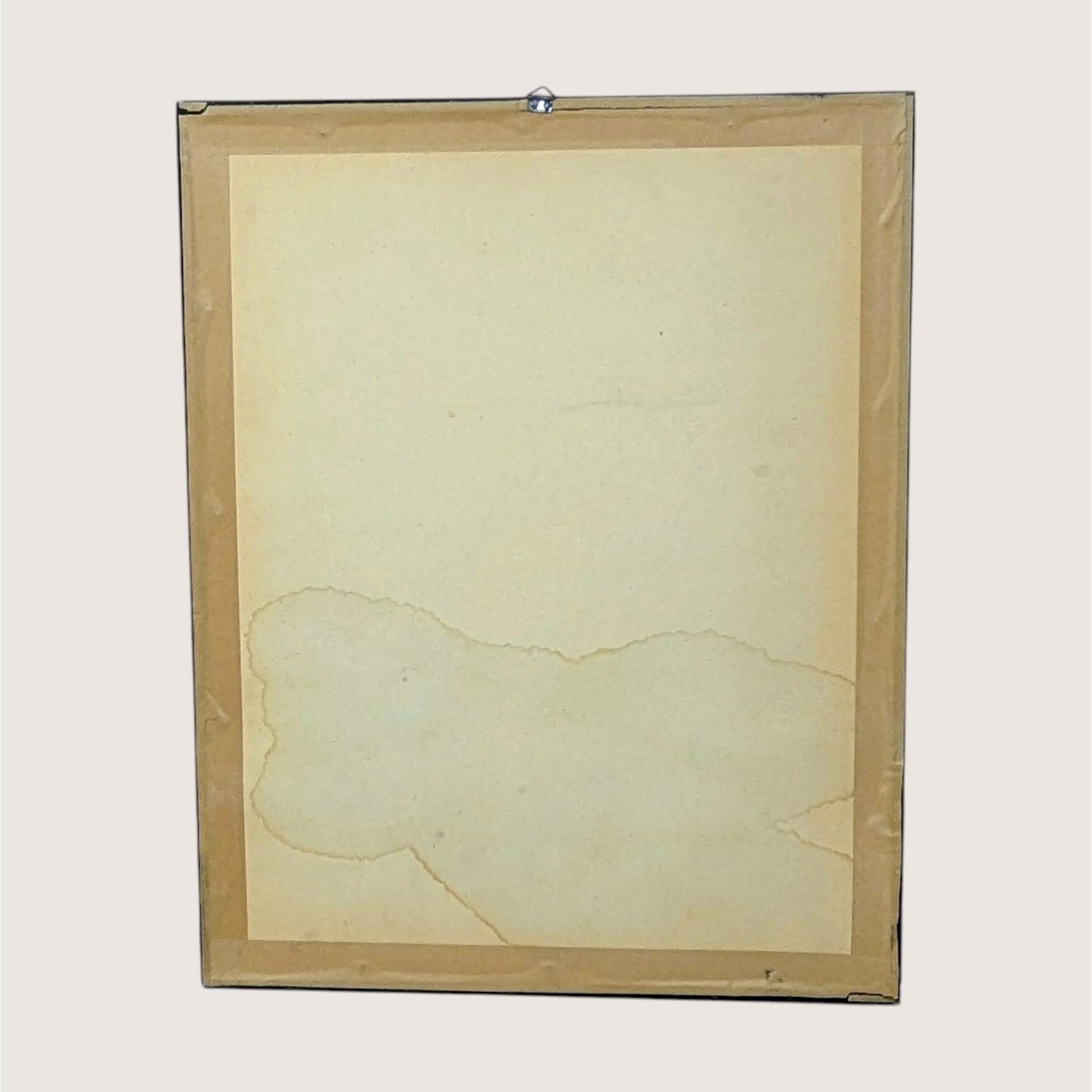 Mid-Century Cambodian Rice Paper Rubbing Wall Art