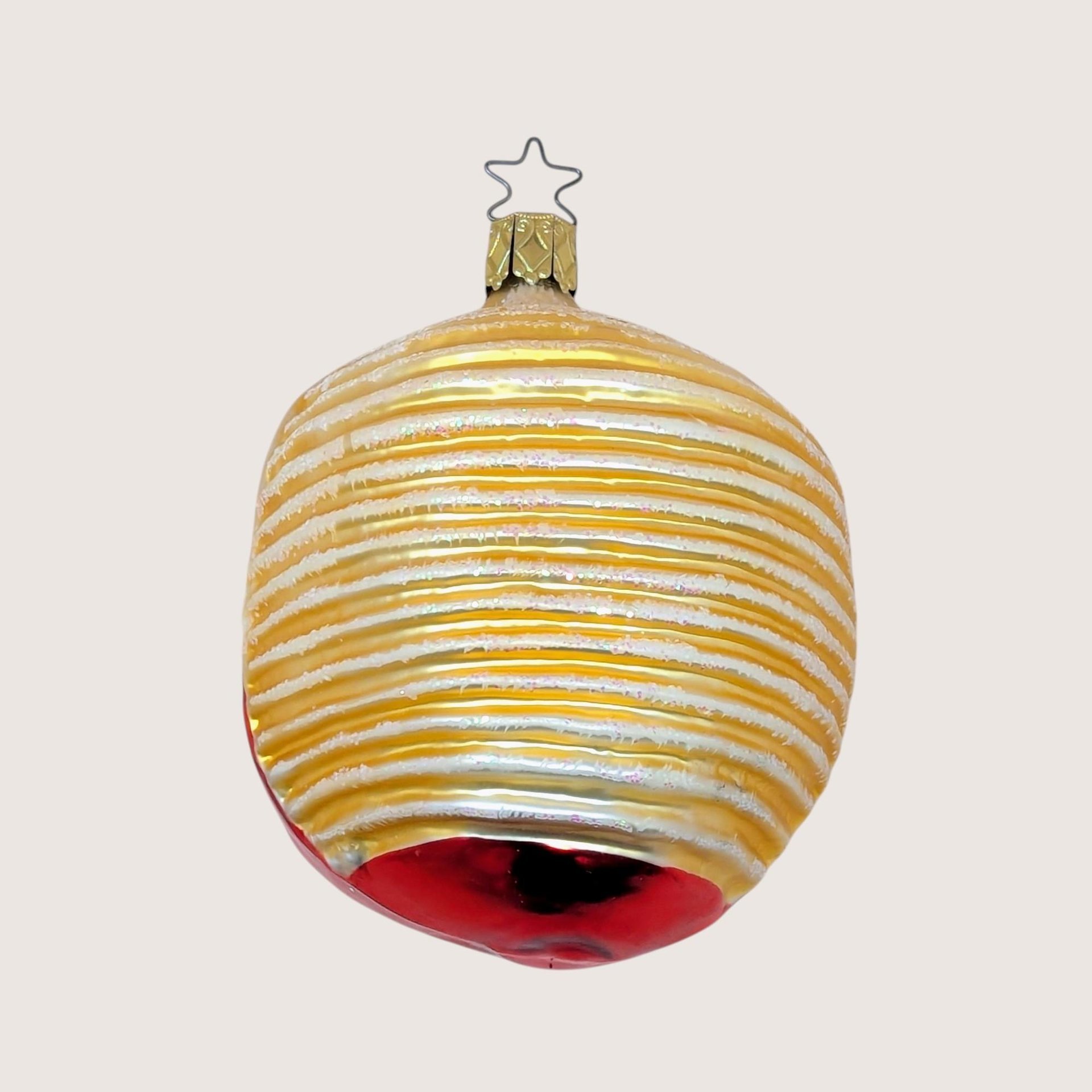 Vintage Inge-Glas Old World Santa Glass Ornament