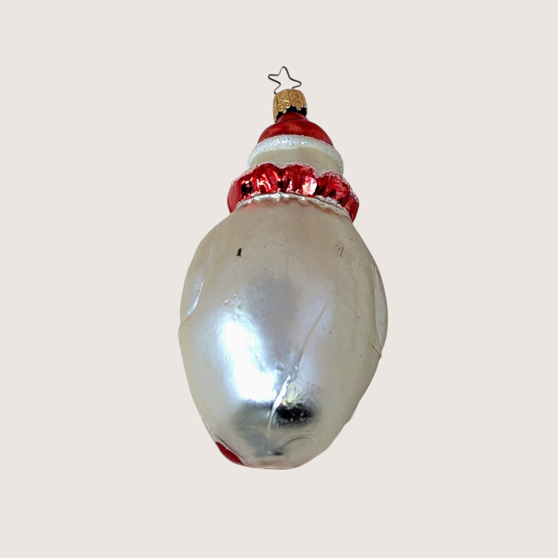 Vintage Inge-Glas "500,000" Milestone Clown Ornament