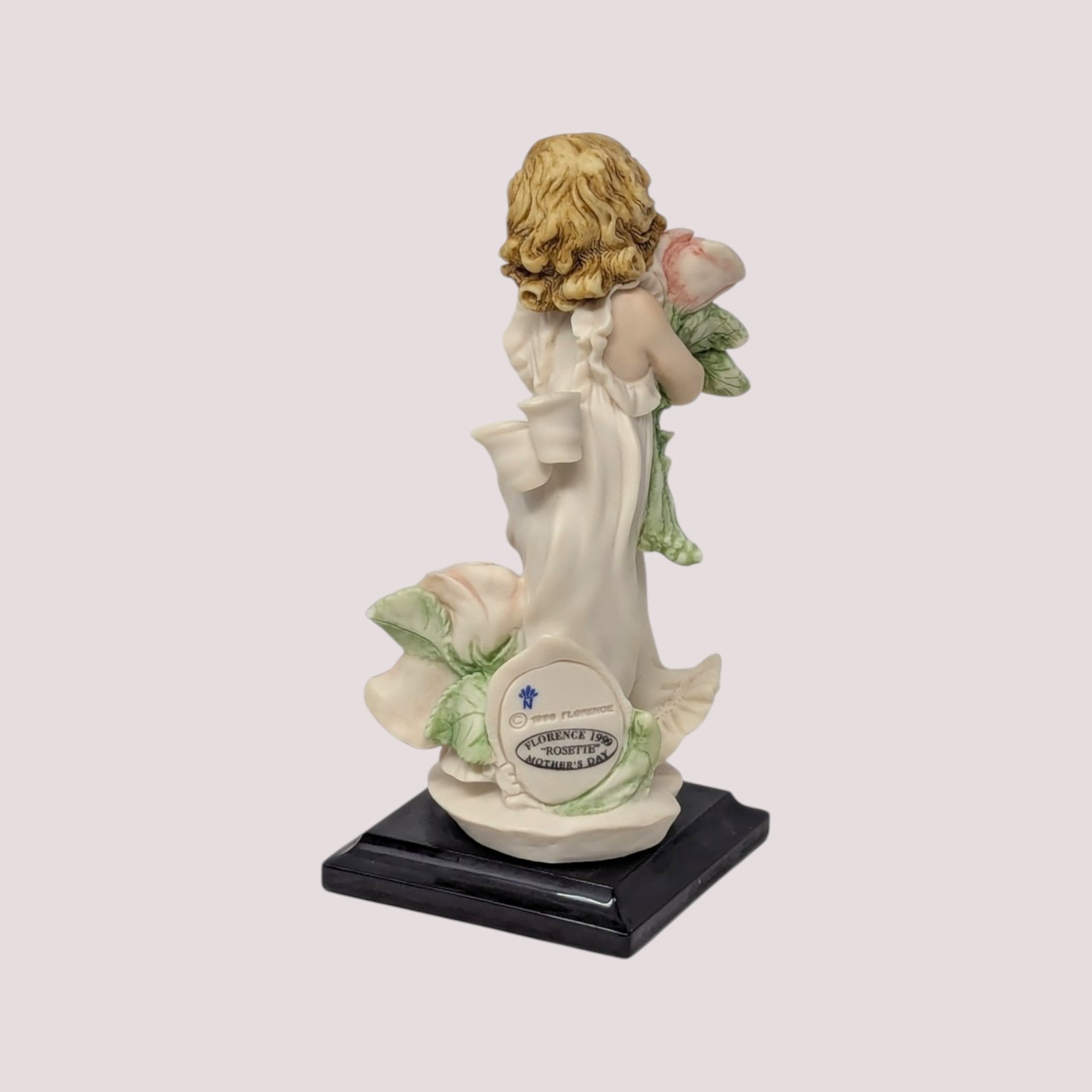 Vintage Giuseppe Armani Rosette Mother's Day Figurine