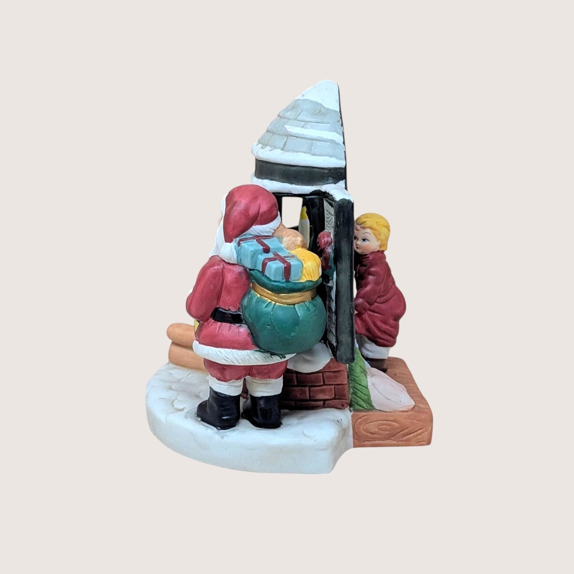 Vintage Midwest of Cannon Falls Santa Music Box