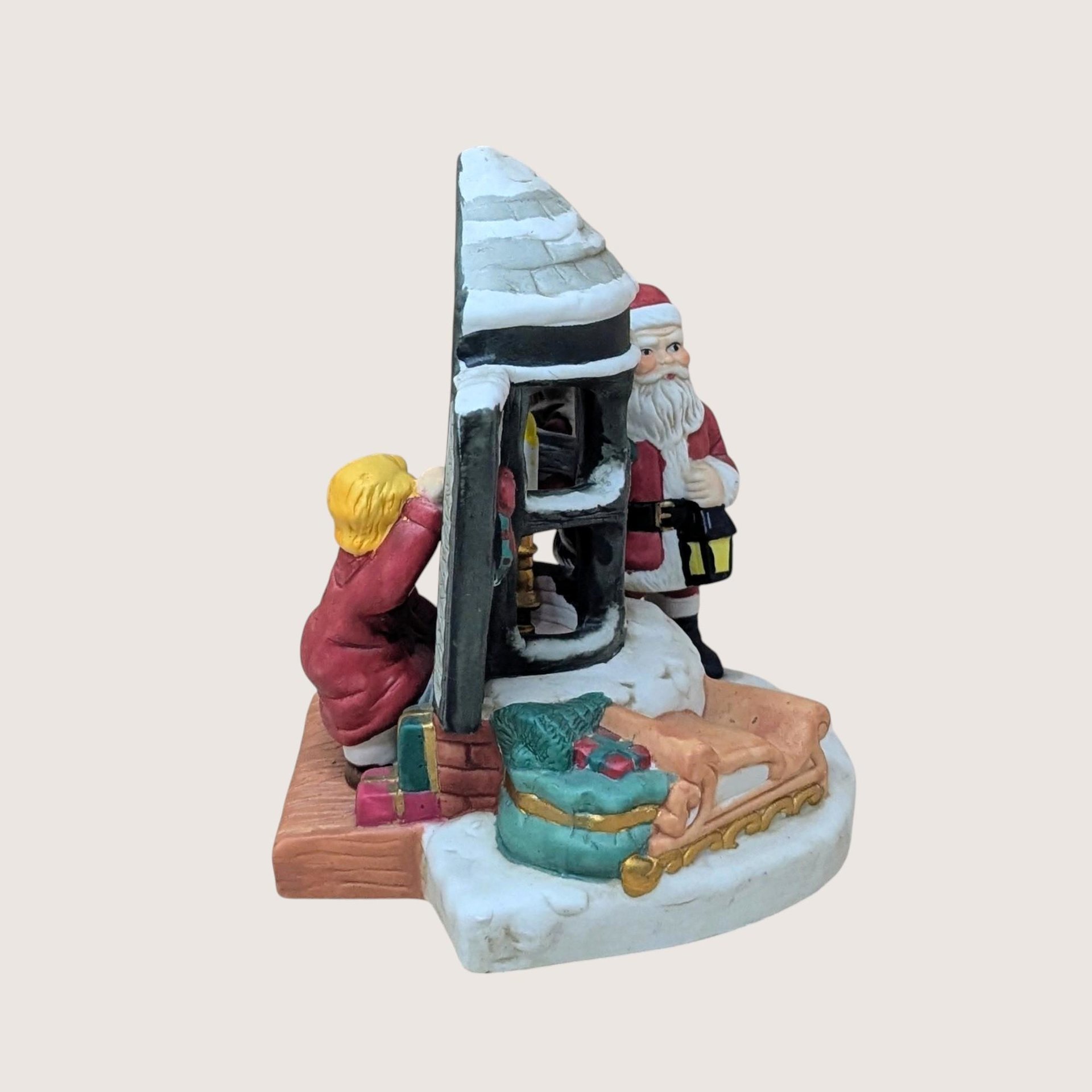 Vintage Midwest of Cannon Falls Santa Music Box