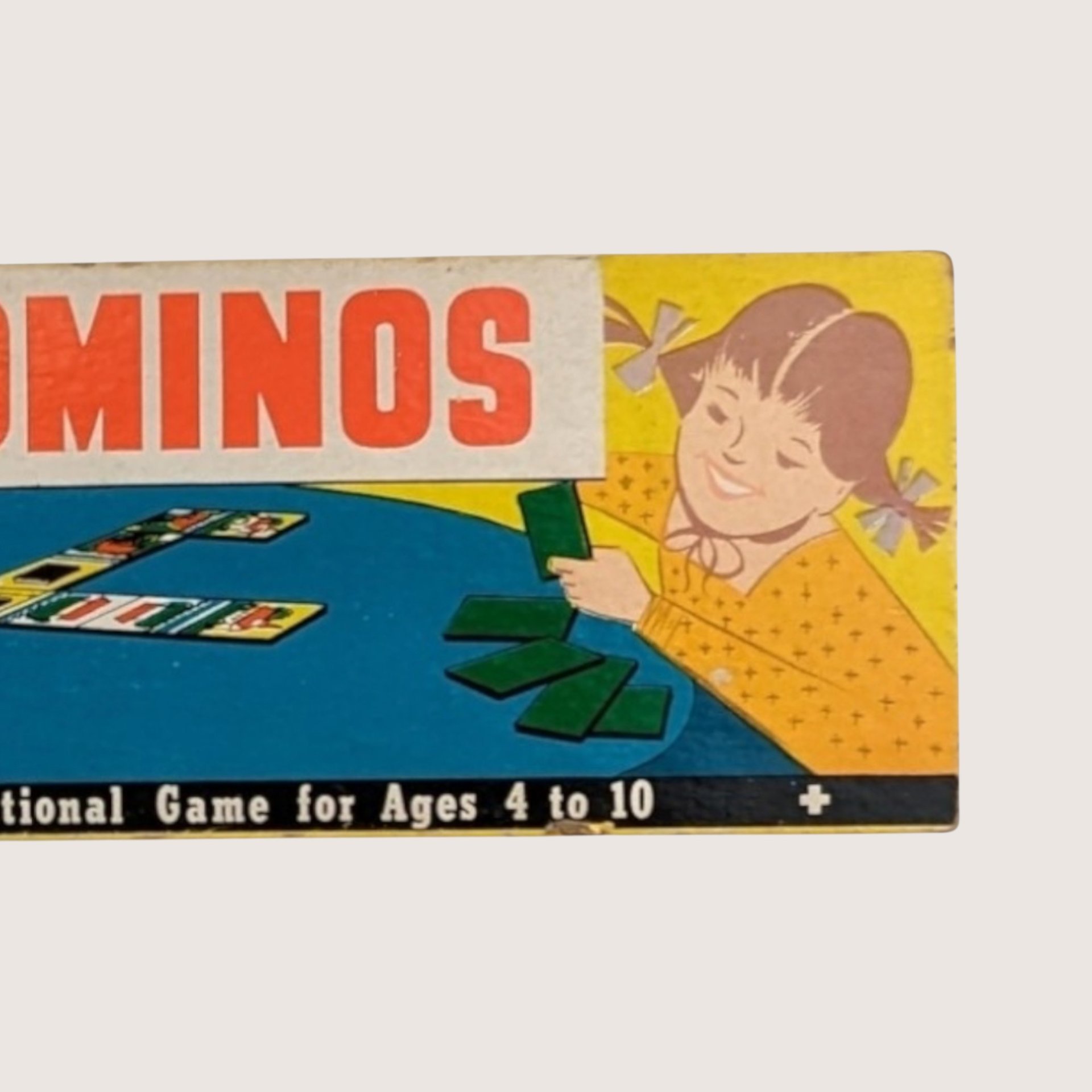 1960s Warner Press Cardboard Bible Dominos Game