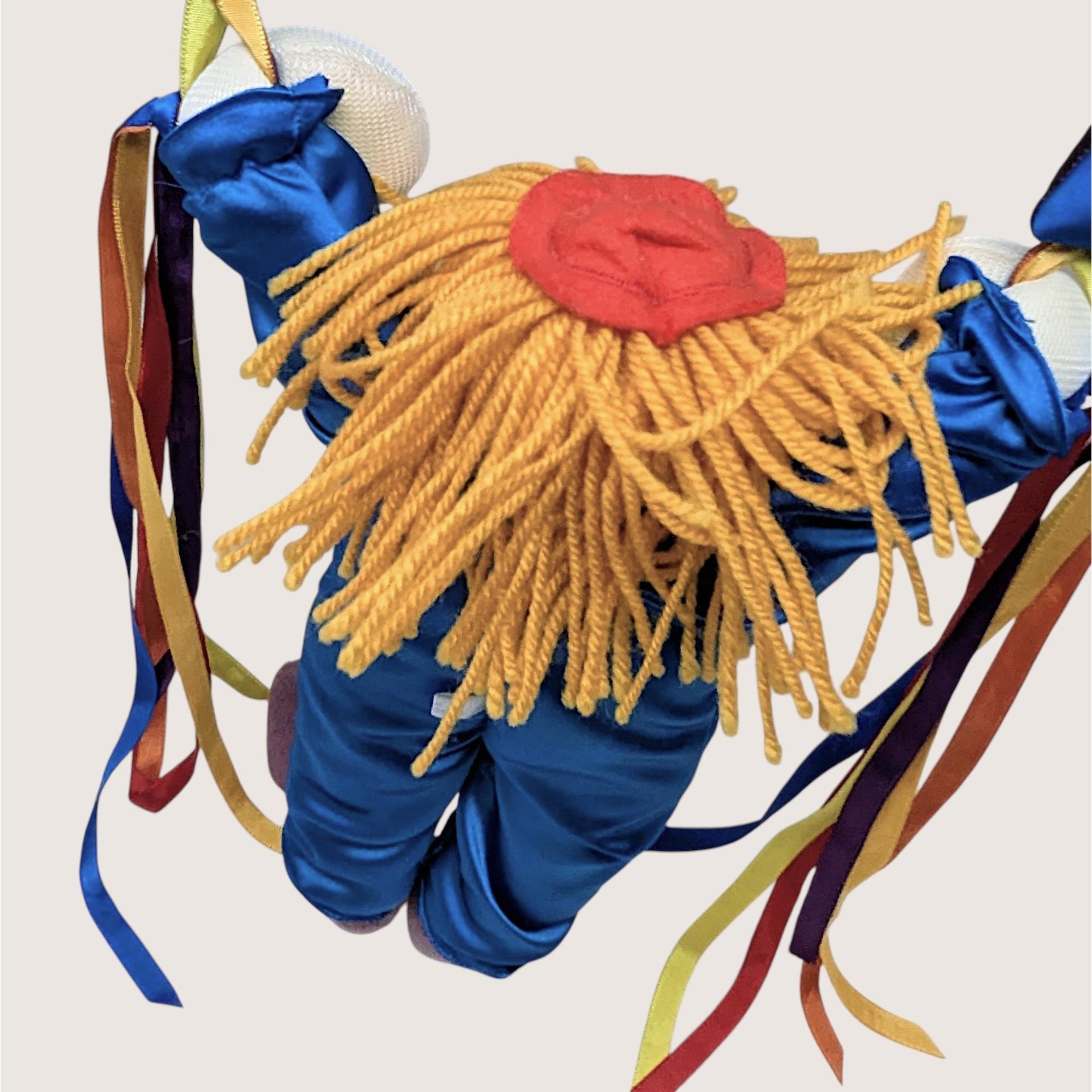 1984 Dakin Plush Clown Hanging