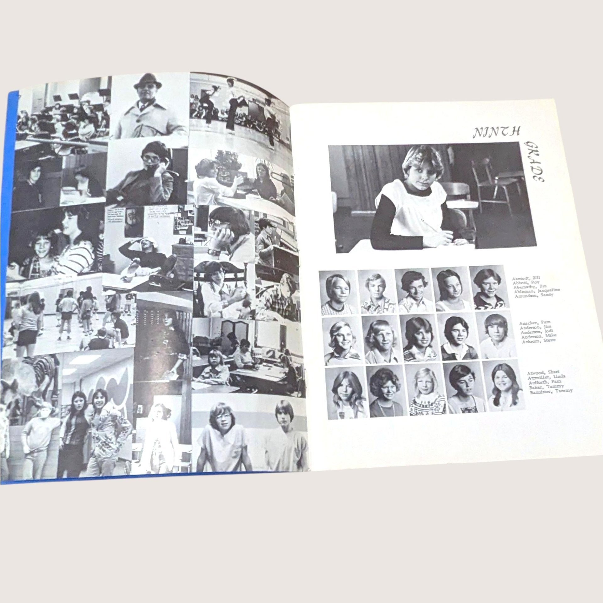 1976-1977 Mounds Park Junior High School Yearbook, Softcover