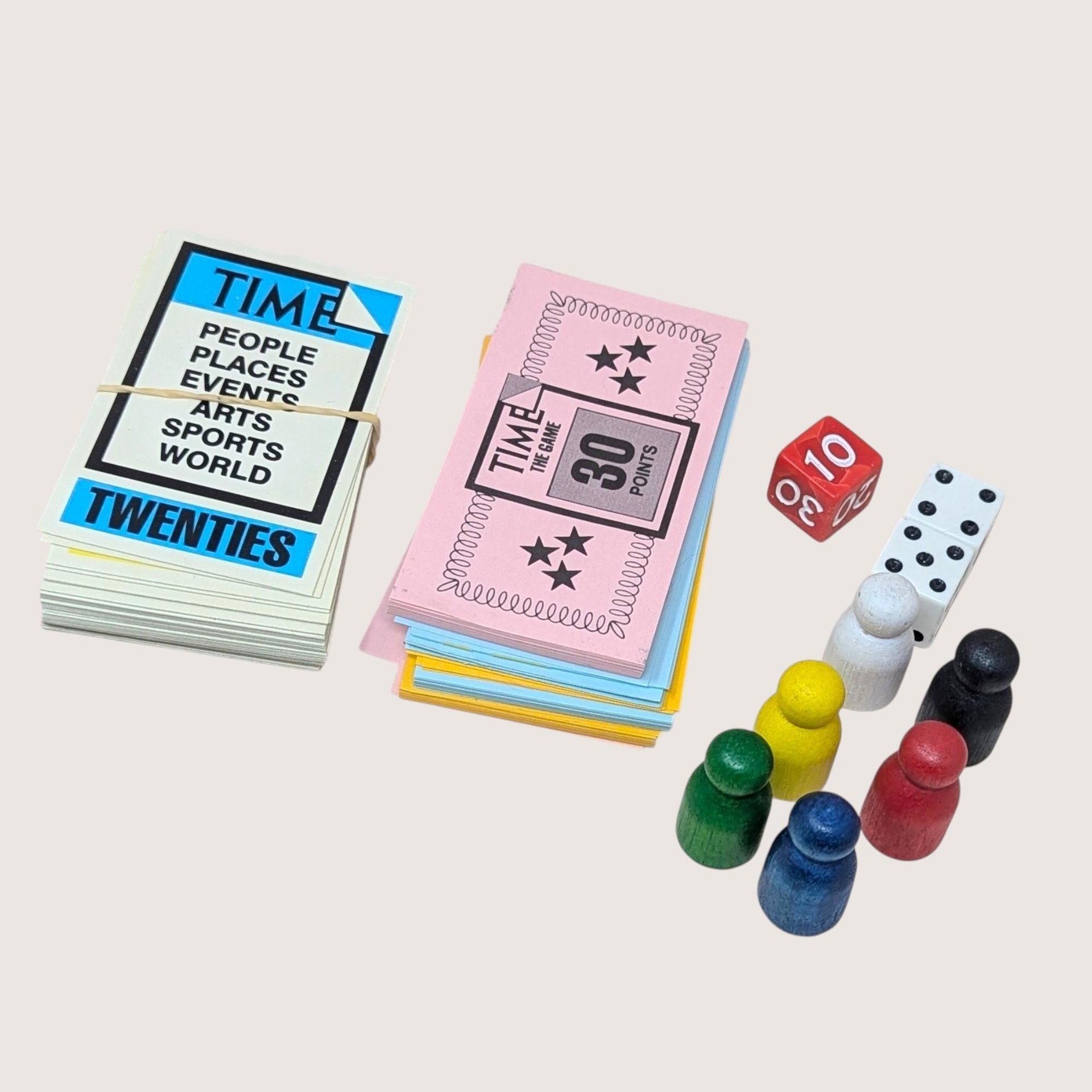 1983 Time The Game Trivia Board Game
