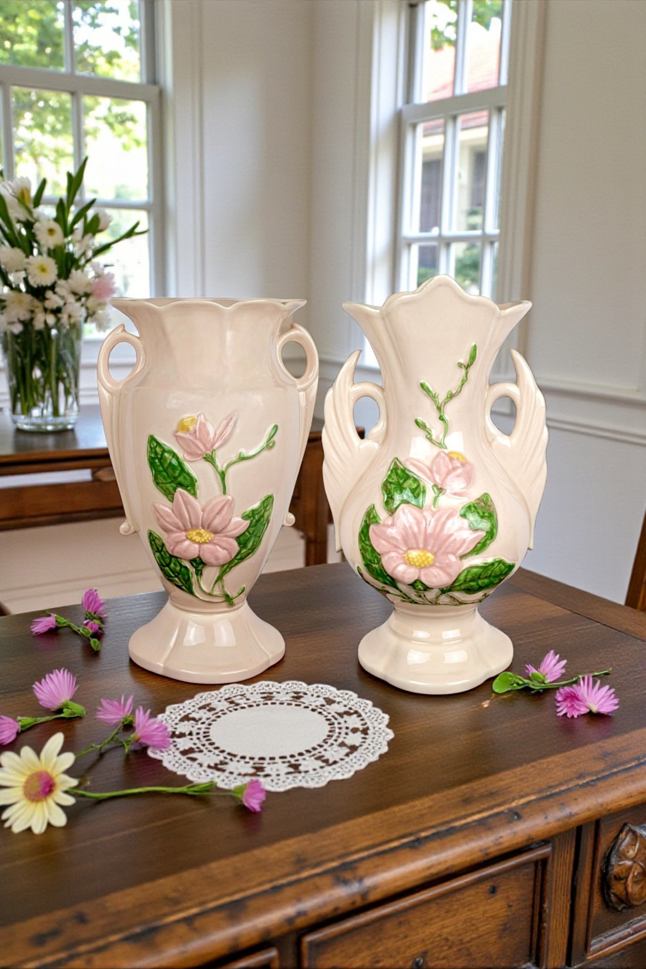 Vintage Hull Magnolia Art Pottery Vase Choice